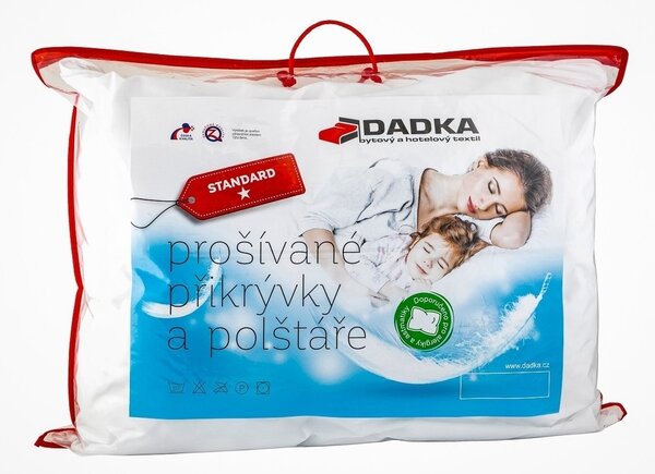 Dadka Polštář Dadka STANDARD z dutého vlákna, bílý, 40x60cm, 400g