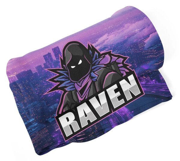 Sablio Deka FORTNITE RAVEN Steampunk město - 150x120 cm