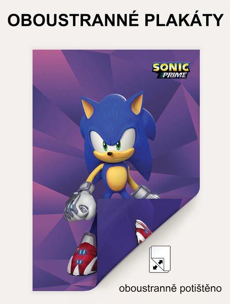 Oboustranný plakát Sonic | 30 x 42 cm | DP351501