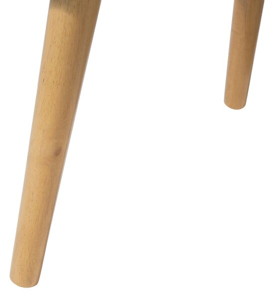 Noční stolek se 2 zásuvkami ALABAMA Bílá