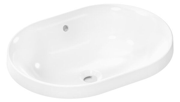 Hansgrohe Xuniva U umyvadlo 55x40 cm oválné zápustný bílá matný 60157450