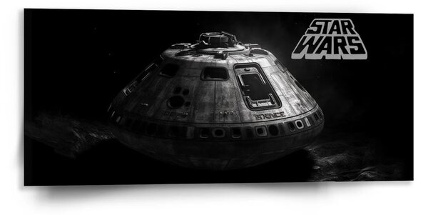 Sablio Obraz Star Wars Vesmírná loď - 110x50 cm