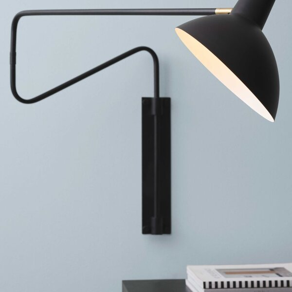 Halo Design Kovová nástěnná lampa Metropole Deluxe