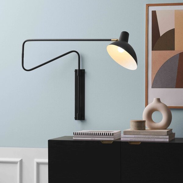 Halo Design Kovová nástěnná lampa Metropole Deluxe