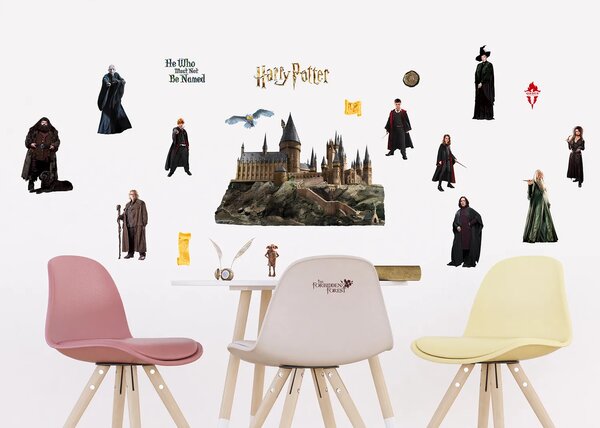 Dětská samolepka na zeď Harry Potter Kouzelné Bradavice | 42.5 x 65 cm | DDKM1655