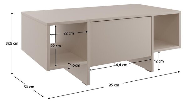 Konferenční stolek Salighieri STD02 (kašmír)