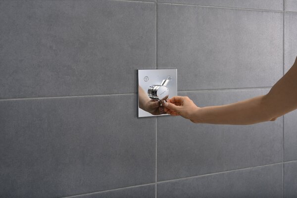 Hansgrohe DuoTurn E Baterie pod omítku pro 2 spotřebiče, chrom 75417000
