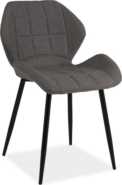 Casarredo Designová jídelní židle HALS šedá