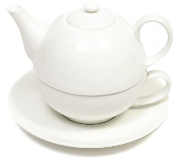 Porcelánový set čaj pro jednoho 450ml, Maxwell & Williams