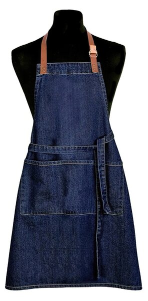 Forbyt kuchyňská zástěra JEANS, riflová modrá, 70x80cm