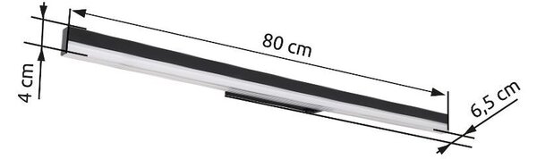 Globo GLB41927B LED nástěnné svítidlo SALLO | 18W integrovaný LED zdroj | 800lm | 3000+5000K