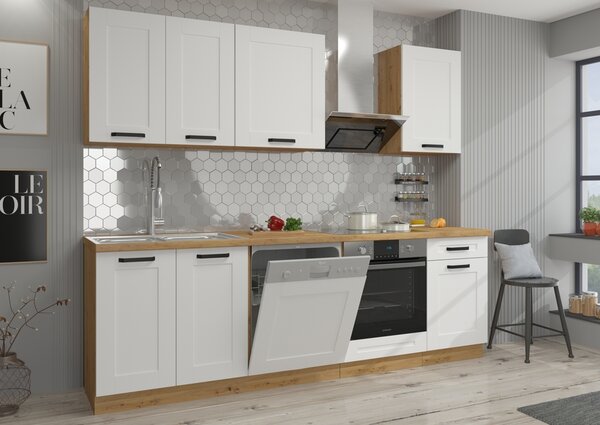 Stolarz kuchyňská linka LUNA artisan sestava 250 cm