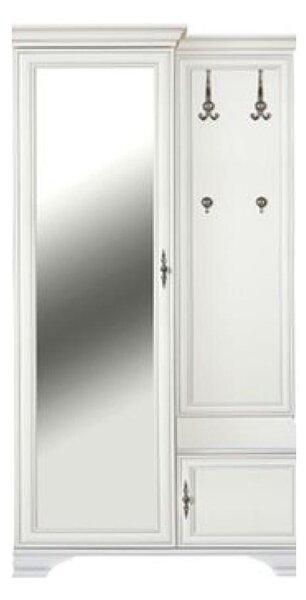 Předsíňová sestava Kuito PPK110L (alpská bílá) (L)