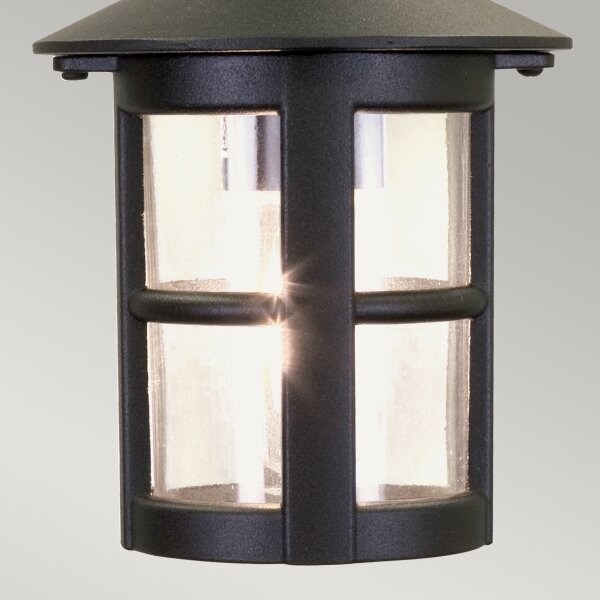 Elstead BL21B-BLACK - Venkovní lustr HEREFORD 1xE27/100W/230V IP43