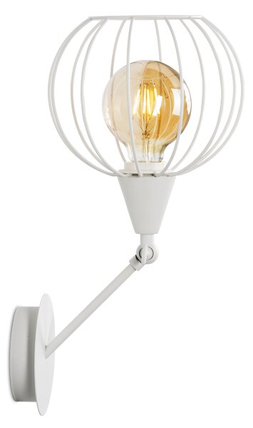 Light for home - Nástěnné svítidlo 40511 "MATRIX", 1x60W, E27, Bílá