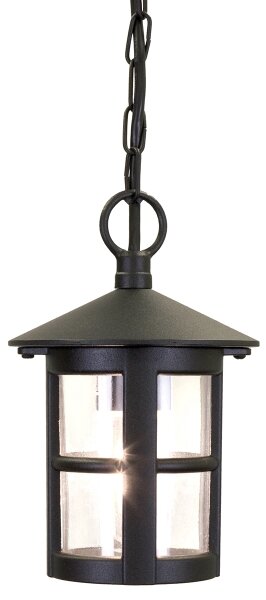 Elstead BL21B-BLACK - Venkovní lustr HEREFORD 1xE27/100W/230V IP43