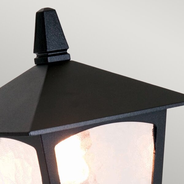 Elstead BL7-BLACK - Nástěnné svítidlo YORK 1xE27/100W/230V IP23