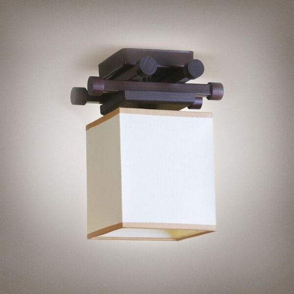 Light for home - Lustr přisazený ke stropu 14910 "Trillenium", 1x40W, E14, hnědá