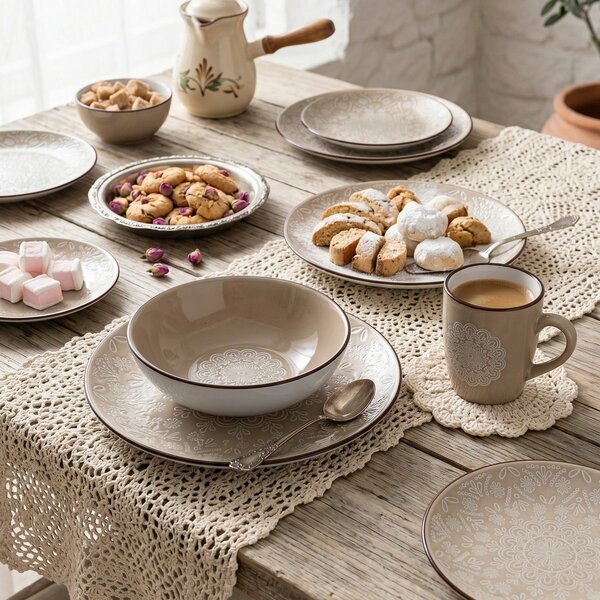 Banquet Sada mělkých talířů Shape 27 cm, 6 ks