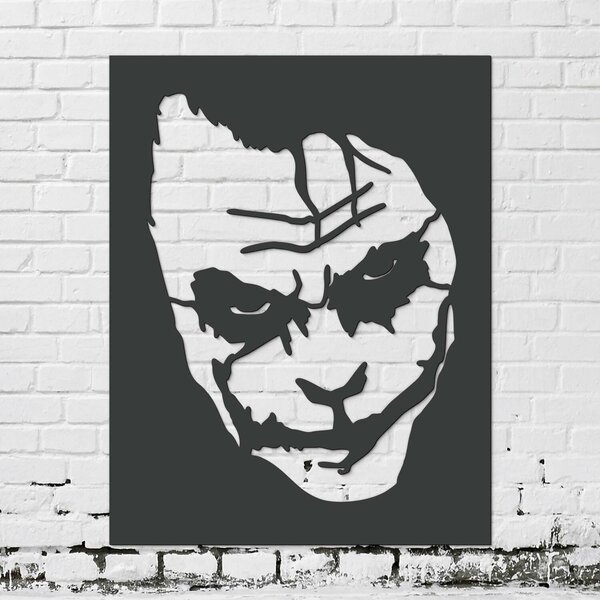DUBLEZ | Dřevěný obraz na zeď - Joker | Obraz
