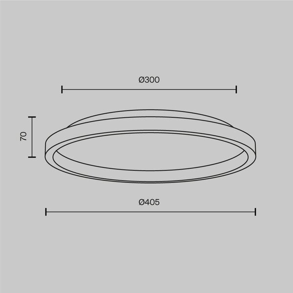 Stropní svítidlo Orign 3000K 27W MOD311CL-L27B3K - MAYTONI