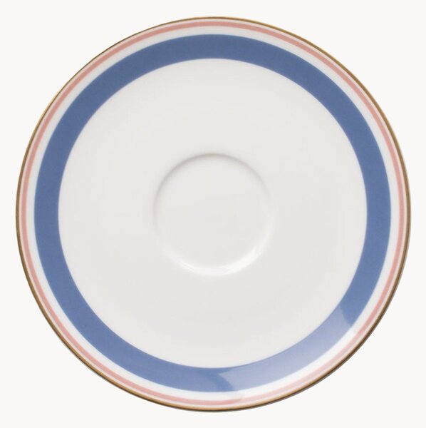 Sada podšálků z kostního porcelánu Capri, 6 dílů