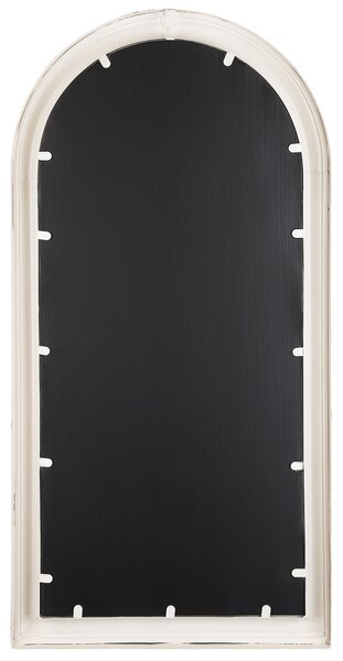Zrcadlo CAMPEL 49 cm 97 cm Kov Krémově bílá