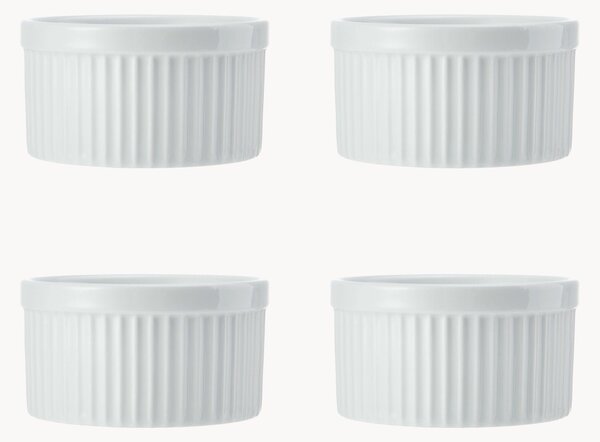 Sada porcelánových ramekin Chalk, 4 díly