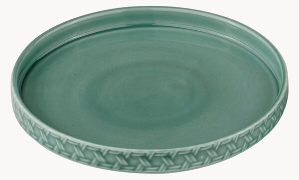 Sada snídaňových talířů z porcelánu Heath Jade, 4 díly
