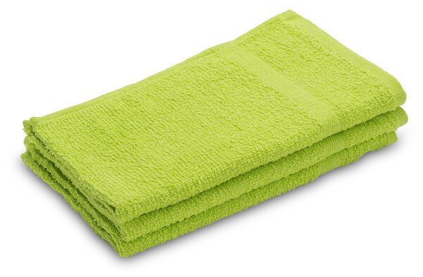 Dětský ručník Basic světle zelený 30x50 cm