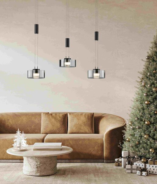 ZÁVĚSNÉ LED SVÍTIDLO, 100/20/160 cm Fischer & Honsel - Online Only svítidla, Online Only
