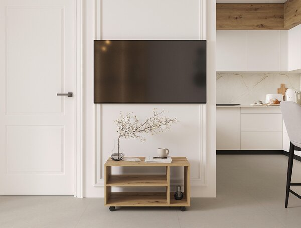 KOMODA POD TELEVIZI, dub artisan, 73,5/42/33,5 cm Carryhome - TV stolky & komody pod TV