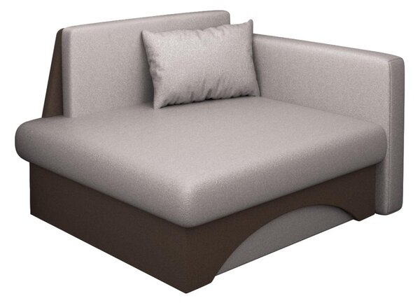 Křeslo Kubosik new (béžovošedá Taupe + hnědá) (P)
