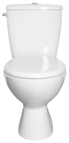 Aqualine Aqualine, MIGUEL WC kombi mísa s nádržkou včetně splachovací soupravy, spodní odpad, LC2258