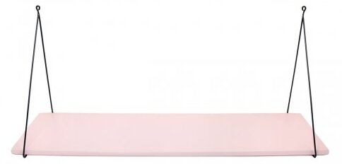 Designová polička Single Light Pink