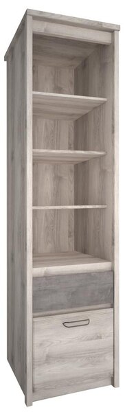 Regál Jess new (kaštan nairobi + onyx)
