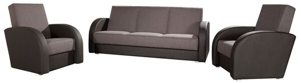 Sedací souprava Perfekt II 3+1+1, Potah: ekokůze Soft 020 + Lux 24 5902928045482