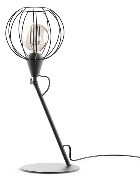Light for home - Stolní lampa 40200 "MATRIX", 1x60W, E27, Černá