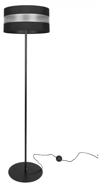 Light for home - Stylová Stojací lampa v moderním stylu LH019 "WASTI", 1x60W, E27, černá