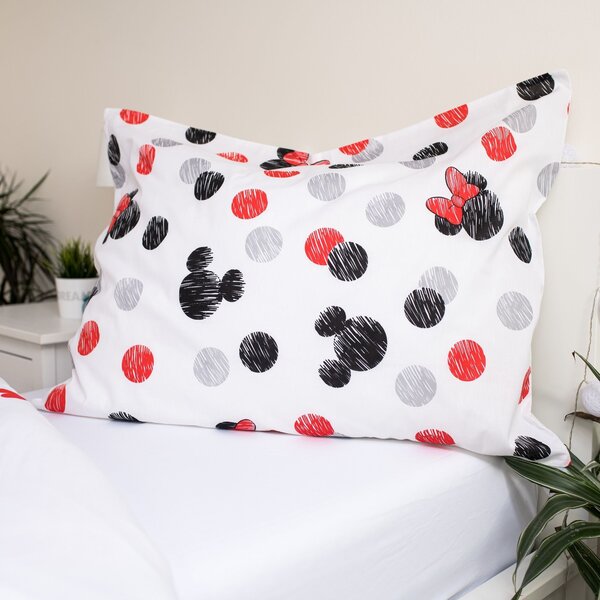 Jerry Fabrics Bavlněné povlečení 140x200 + 70x90 cm - Mickey a Minnie "Love 04"