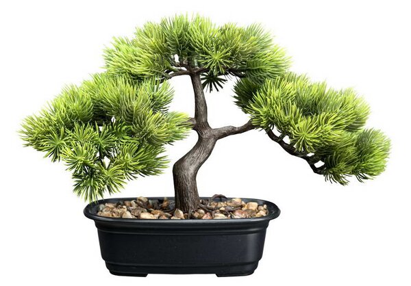 Umělý strom Bonsai borovice lux, 23x30cm