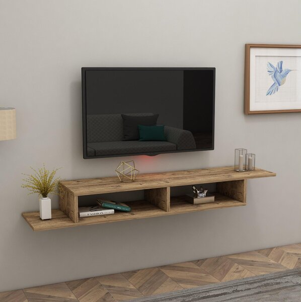 Závěsný TV stolek Tuloli (borovice atlantická). 1095087