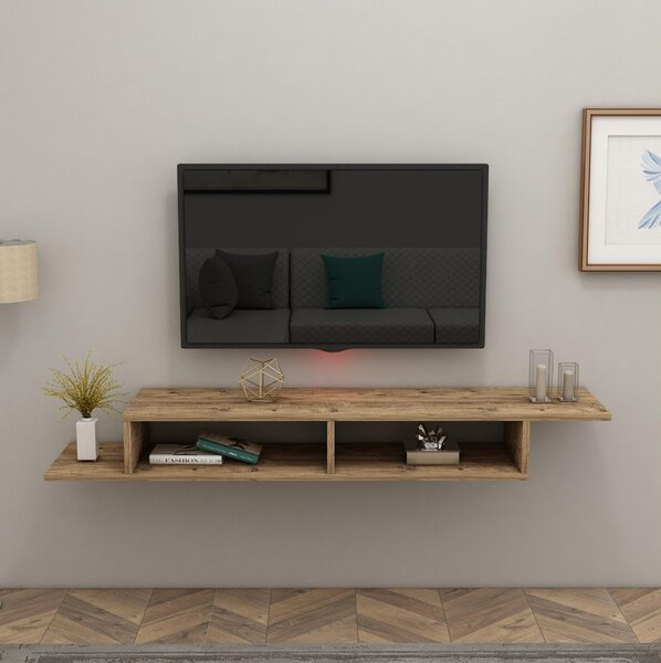 Závěsný TV stolek Tuloli (borovice atlantická)