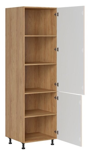 BRW Kuchyně Family Line Iris D-60/207-P/P, dub hikora/alhamra mat