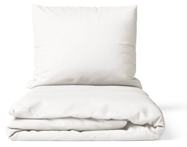 Bílé povlečení na dvoulůžko z mikrosaténu 200x200 cm Basic – Bonami Essentials