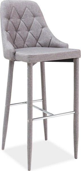 Casarredo Barová židle TRIX H-1, šedá