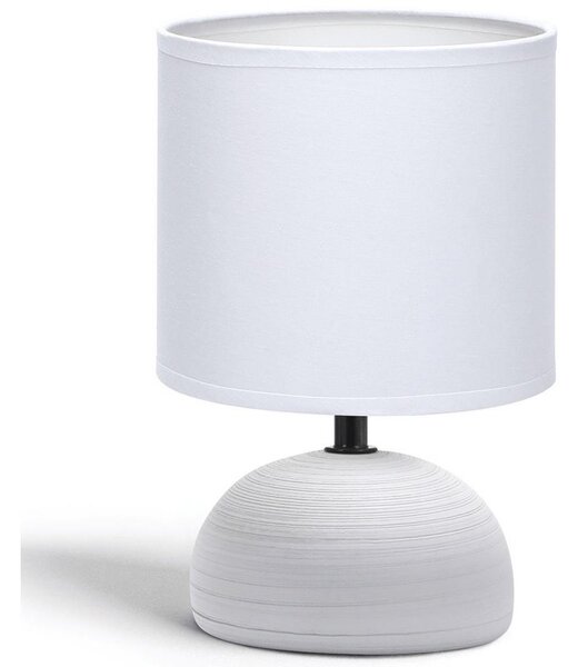 Aigostar B.V. Aigostar - Stolní lampa 1xE14/40W/230V šedá/bílá AI0163