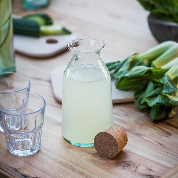 Skleněná lahev s korkovou zátkou 800 ml
