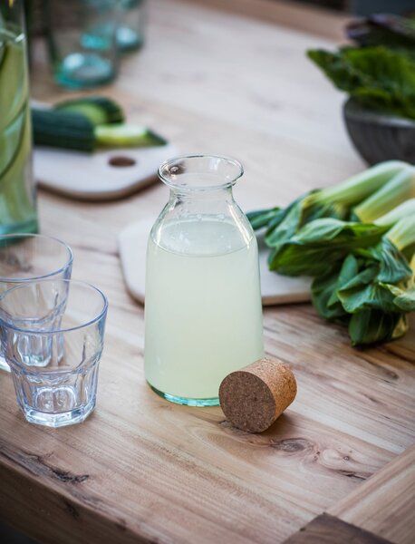 Skleněná lahev s korkovou zátkou 800 ml