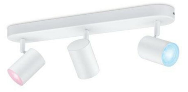 Philips Stropní bodové svítidlo WiZ IMAGEO LED GU10 3x4,9W 3x345lm 2700-6500K IP20 CRI90 bílé, stmívatelné